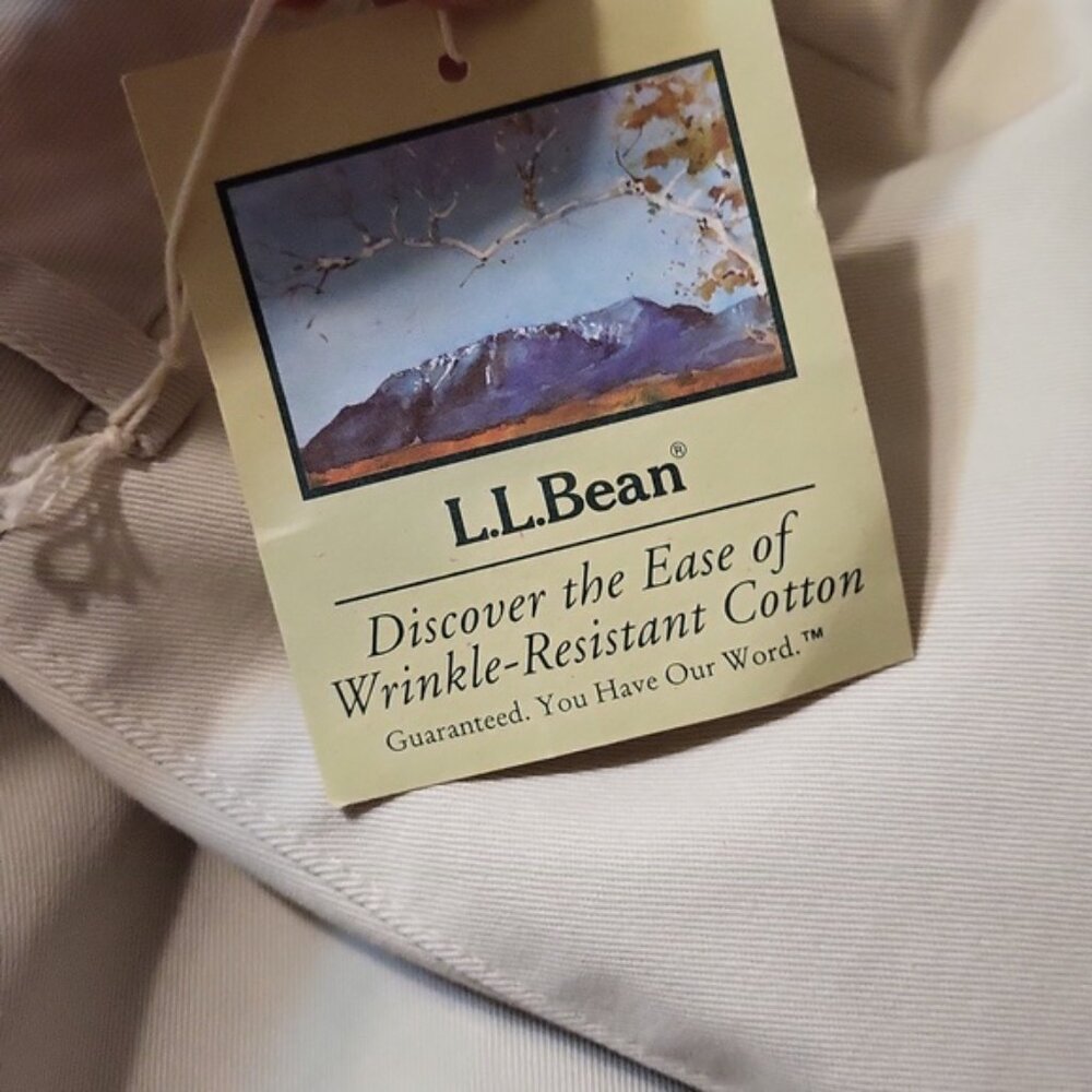 NWT L.L. Bean Wrinkle Resistance Shorts 14 - Picture 5 of 5